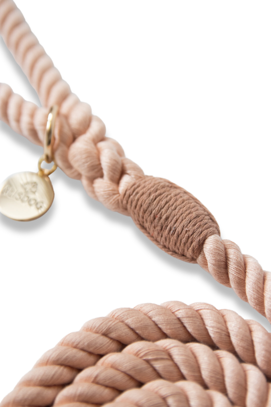 Pink Rope leash 180 cm long