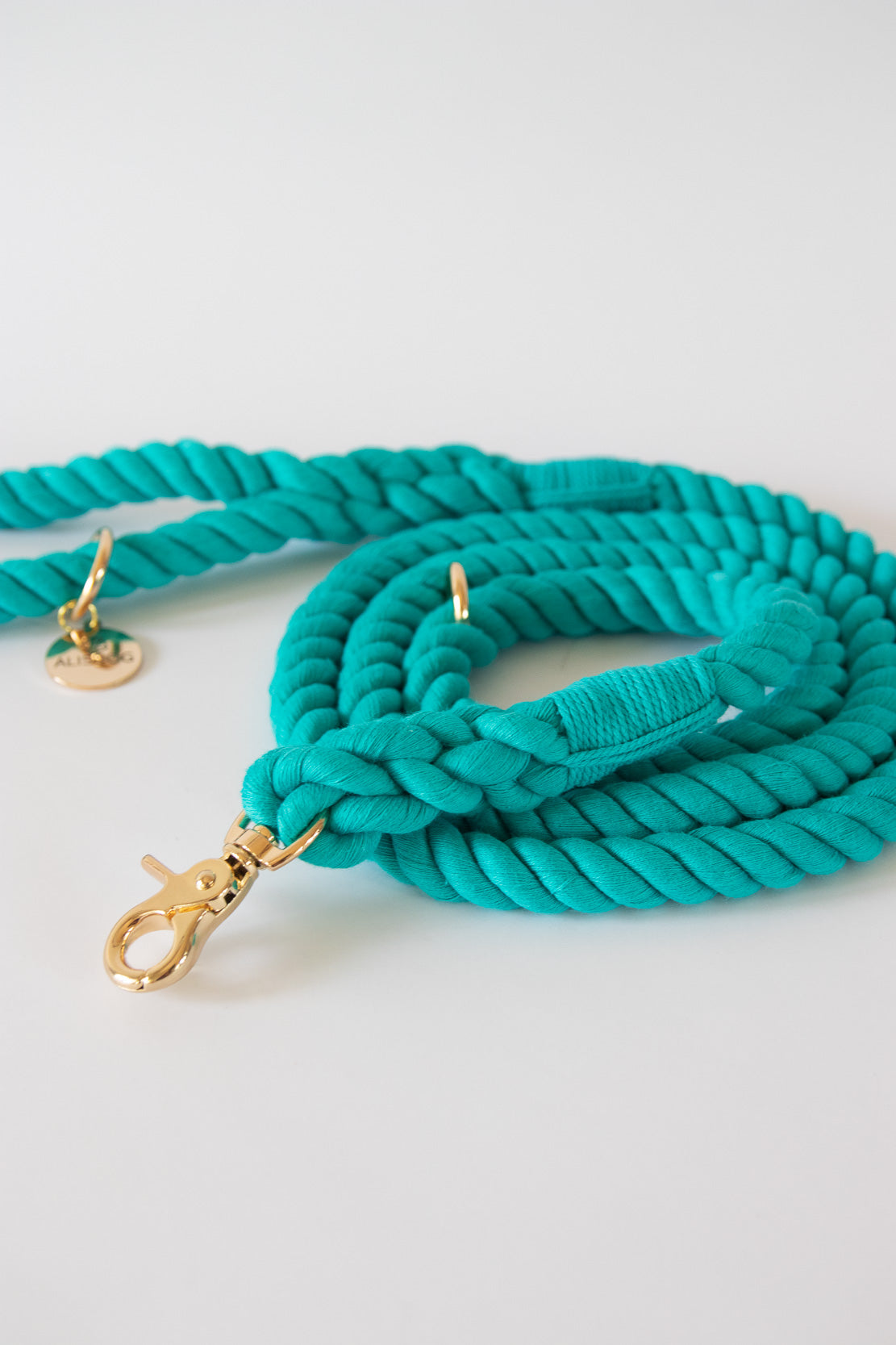 Blue Rope leash 180 cm long