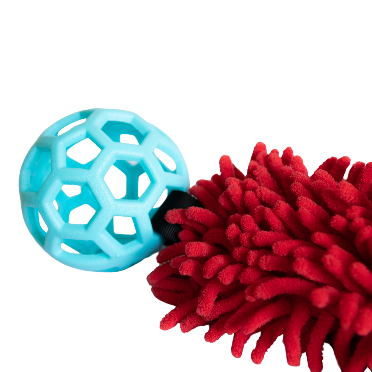 Bungee Tug Toy with Red Mop