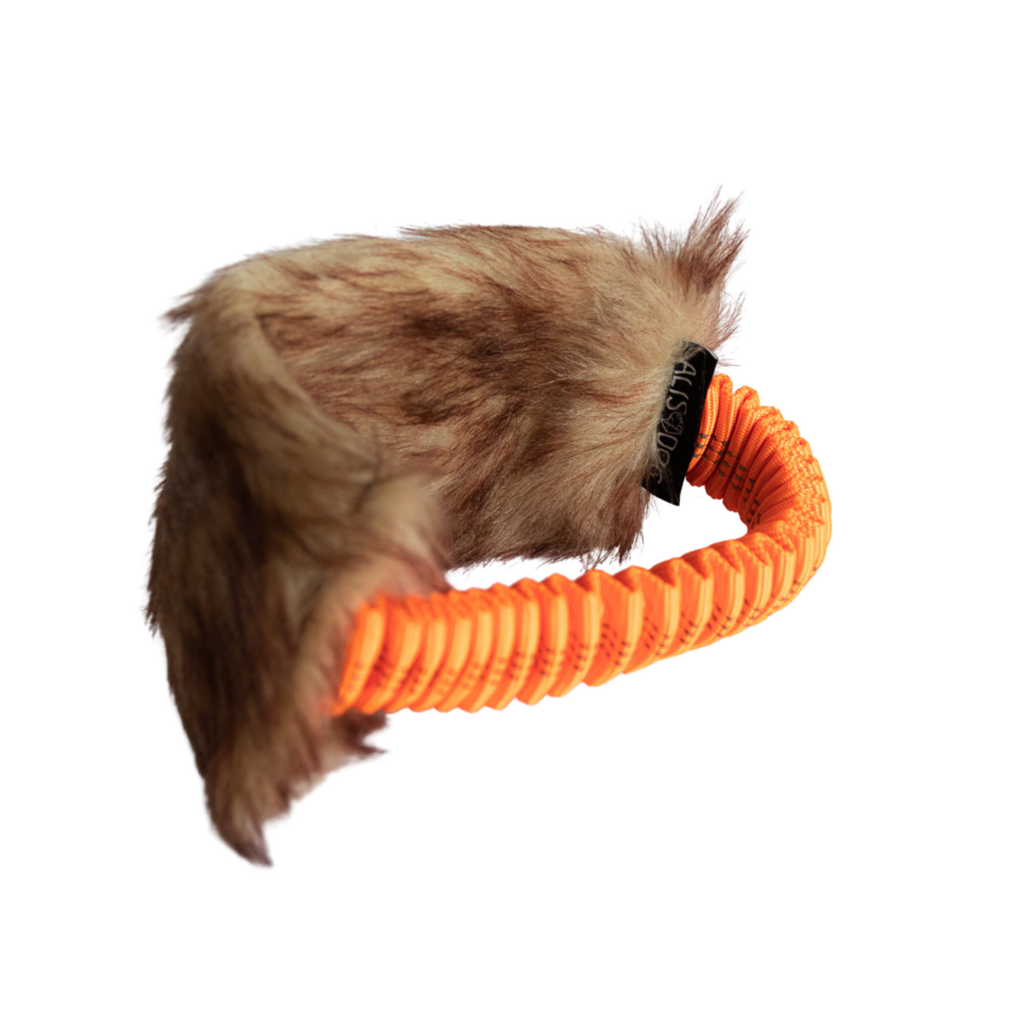 Bungee Round Toy Orange Fur